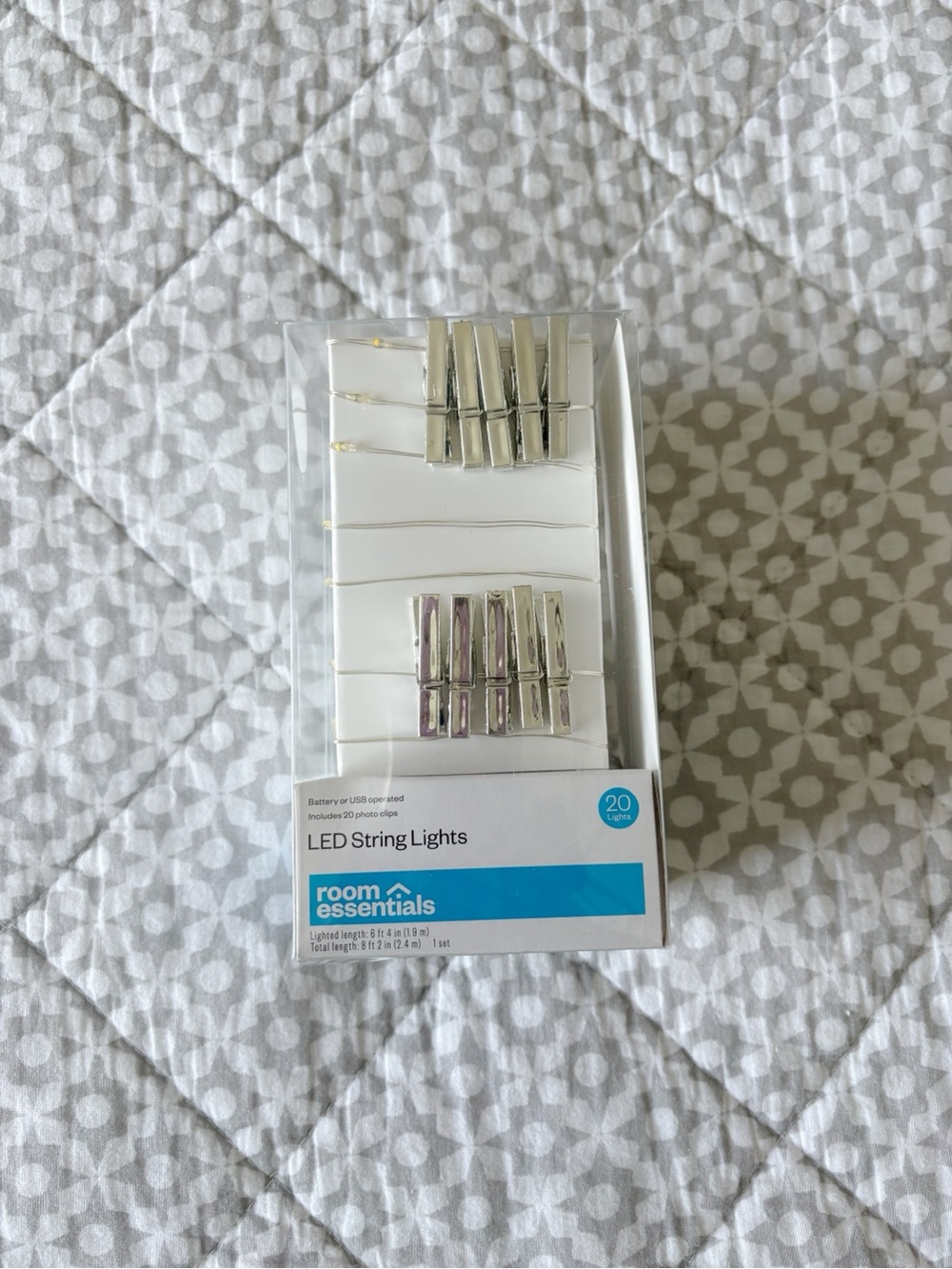 NWT Room Essentials LED String Lights